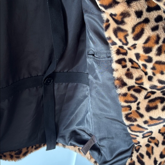 Zadig & Voltaire - Mottys Leo Naturel Faux Fur Coat - Picture 5 of 10